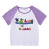 2025 Kids Summer Clothing Set: Boys & Girls T-Shirt and Shorts Casual Sports Two-Piece
