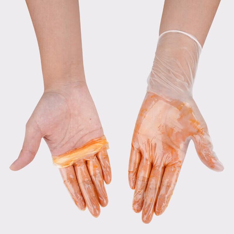 CHAHUA Food-Grade PVC Disposable Gloves