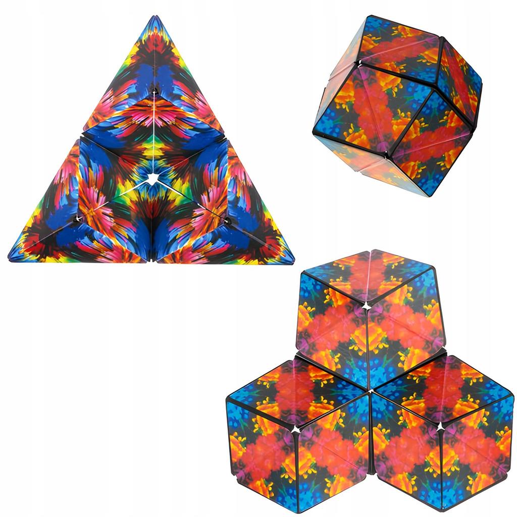 Kostka Edukacyjna Gra Logiczna Antystresowa Magnetyczna Modern Magic Cube