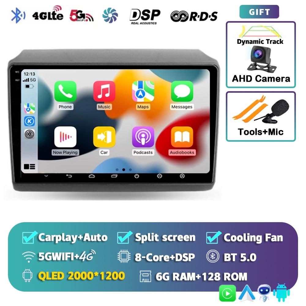 Android 14 Car Radio Carplay For Fiat Ducato 2007-2015 Citroen Jumper Peugeot Boxer 2011-2015 2 Din Autoradio Multimedia GPS DSP