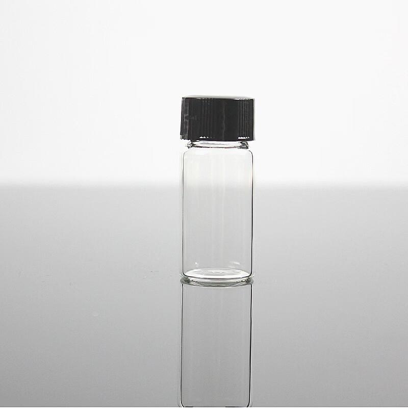 8ml Clear Glass Sample Bottle with PE Screw Cap