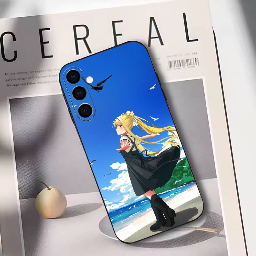 

Misuzu Kamio Phone Case For Samsung Galaxy A73,A72,A71,A70,A53,A52,A51,Soft Silicone Black Cover Samsung a12