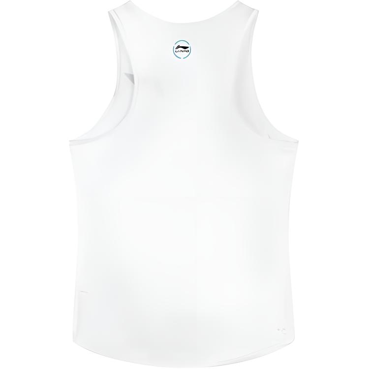 Li Ning Football Tank Top Men's White YVSV025-1