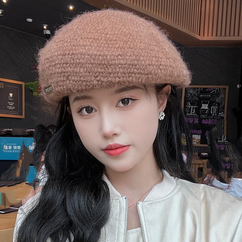 Uk Fashion Beret With Warm Breathable Material For Autumn Outdoor And Commuting
