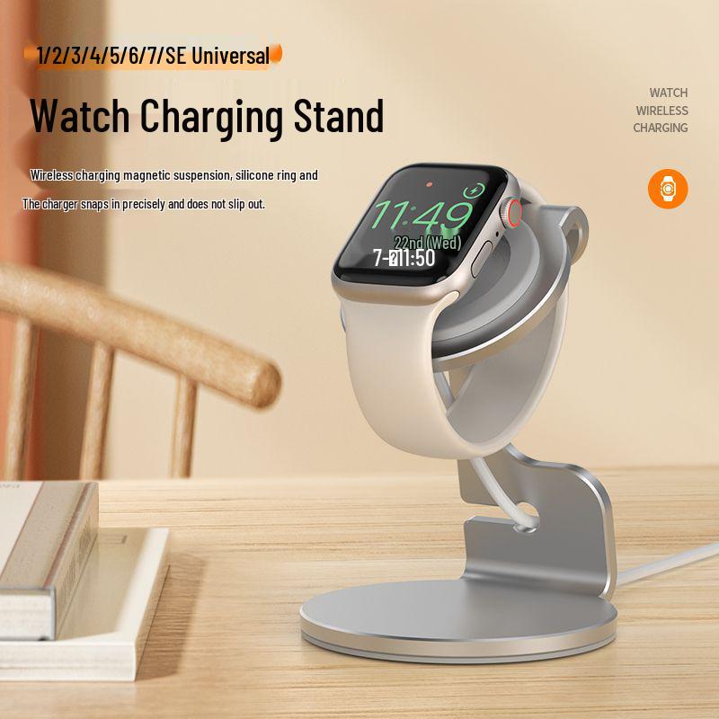 Aluminum Alloy Apple Watch Stand & Charging Dock for iWatch 8/SE/Ultra