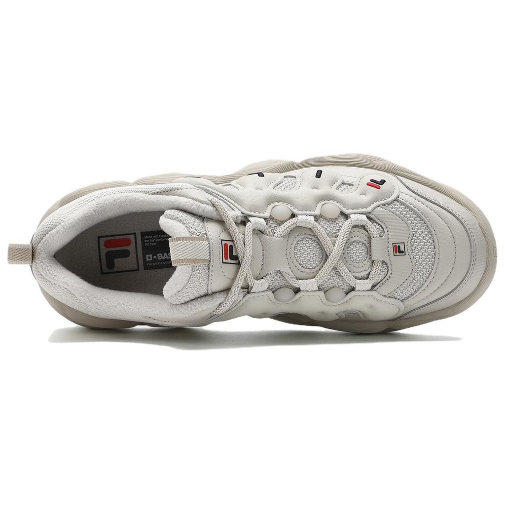 Fila Fleece Low-Top Casual Shoes Men Sneakers Oatmeal-Brown F12M441111FVS