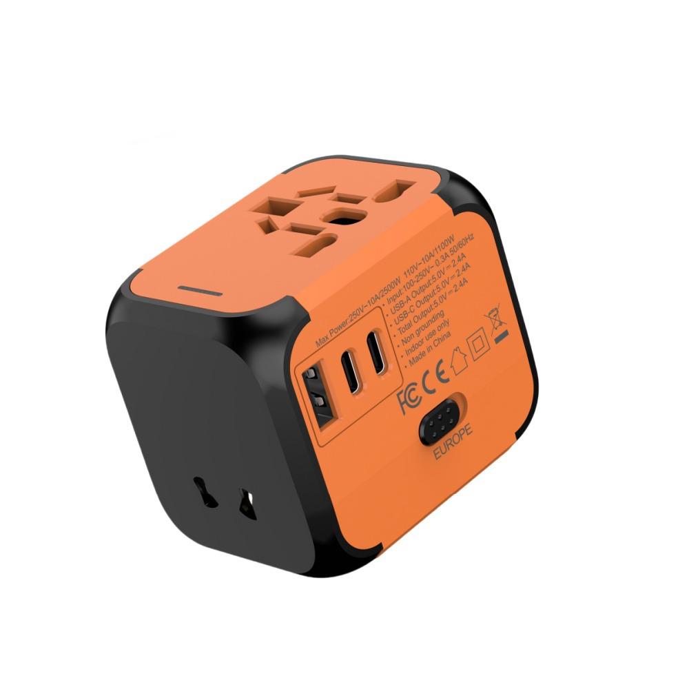 USB Port Universal Travel Plug Adapter EU/UK/US/AU Socket Adapter  International Tourism