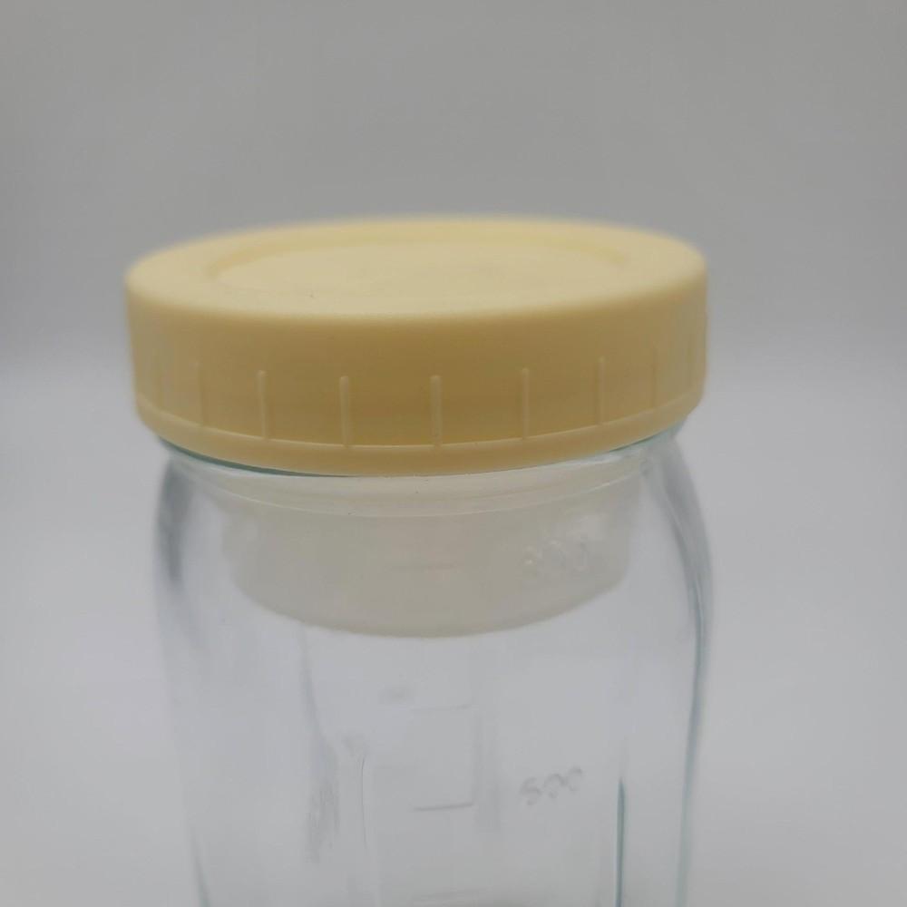 32OZ Capacity Salad Container Jar Glass Material Wet Dry Separation Salad Pod Leak-proof Feature Glass Salad Container Meal Prep