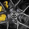 For Mazda 3 6 2 5 Atenza Axela Demio CX3 CX5 CX30 MX3 MX5 RX8 56mm Car Wheel Center Hub Caps Rim Cover Modification Accessories BBF3