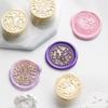 November's Huidisi Irregular Embossed Literary Wax Seal Copper Stamp