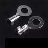 20pcs Silver O Ring Bare Cold-pressed Terminal  Connecting Terminal