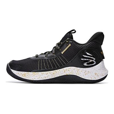 Baskets Curry 3Z7 GS Noir Métallisé Or Enfant 3026623-001