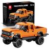 423 Pezzi Camioncino Blocchi da Costruzione Città Vagone Merci Modello Mattoncini Decorazione Desktop Giocattoli Educativi Fai da Te per Bambini Regali per le Feste