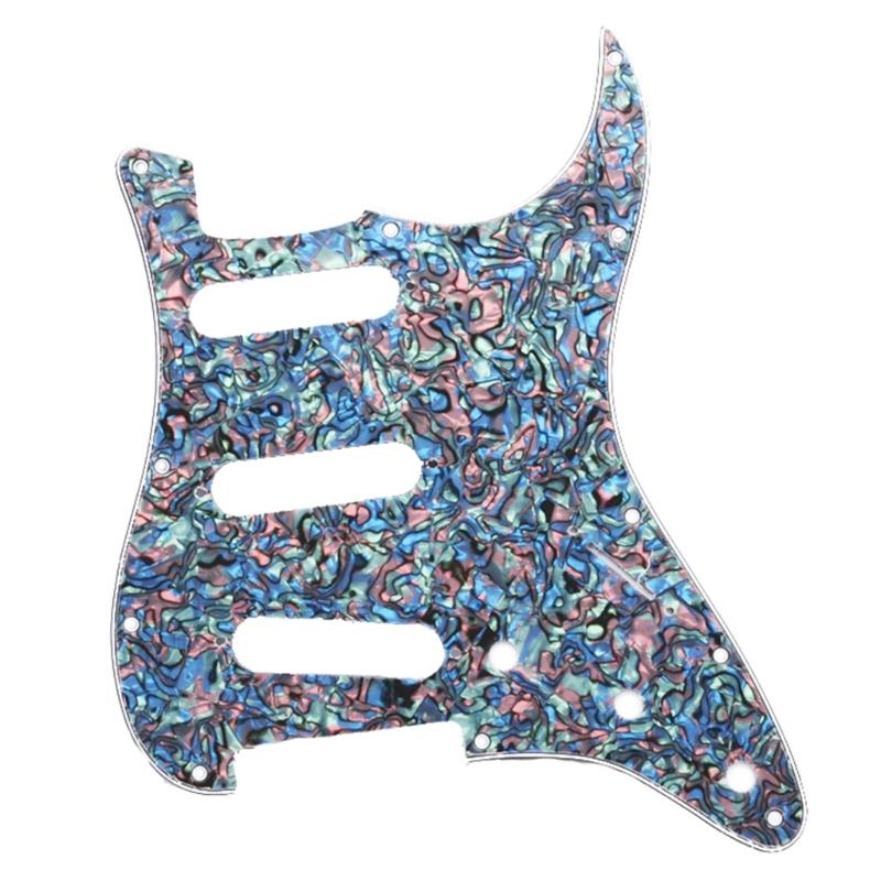 St-Sq Pick Guard Scratch Plate Vintage Electric Guitar Pickguard Scratch Plate Fit for USA Mexico-Guitar