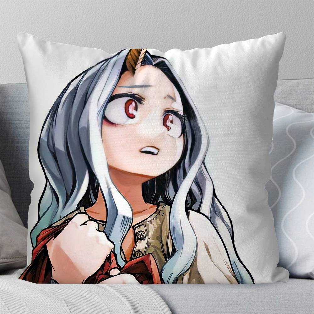 Eri Anime My HHero Academia Pillow Case Fashion Square Pillowcase Bedroom Sofa Room Ins Decoration Leisure