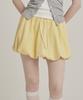 Iteoneolmomeonteu Balloon Elastic Waist Skirt _ Yellow