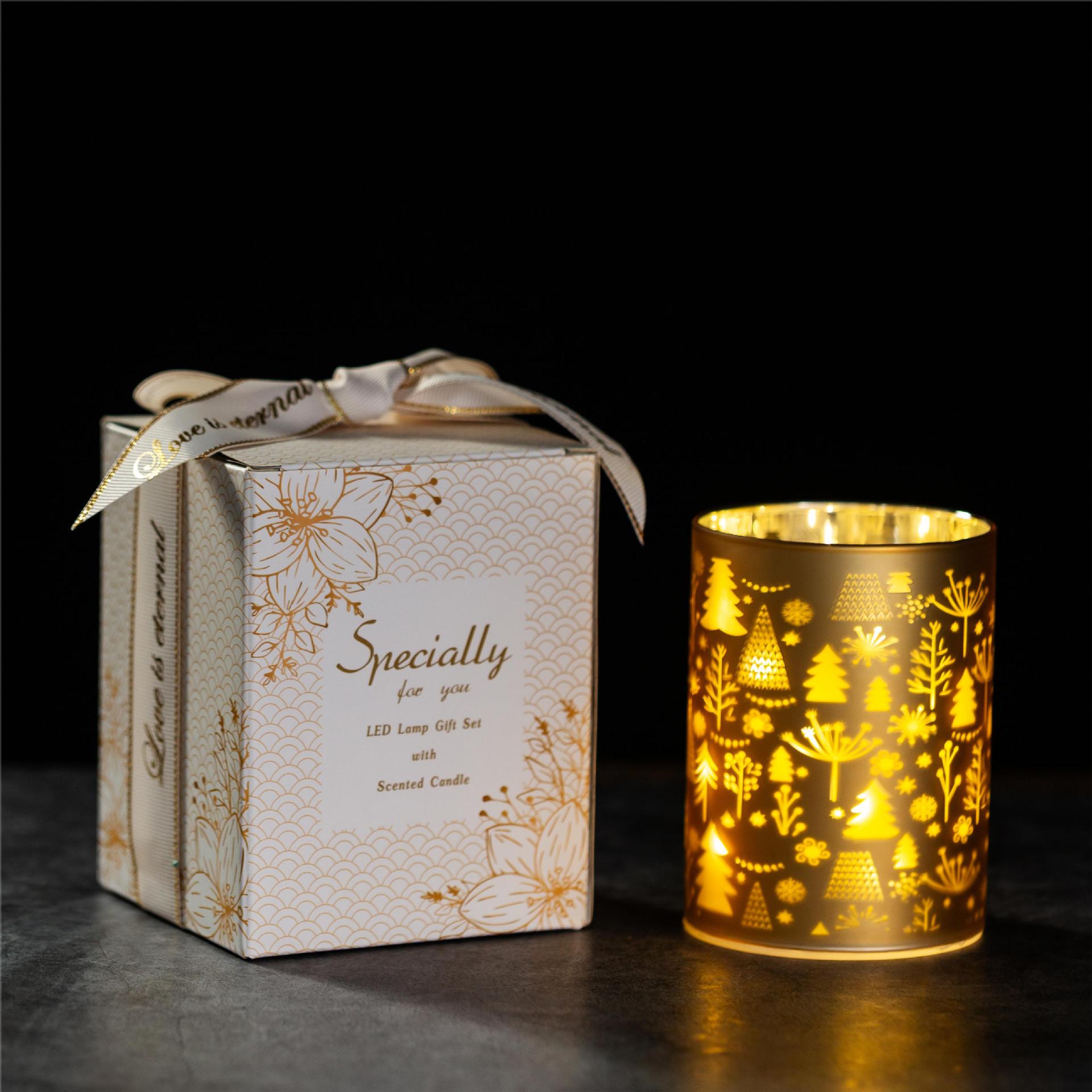 

LED Christmas Night Light: Festive Bedside Lamp & Desktop Décor