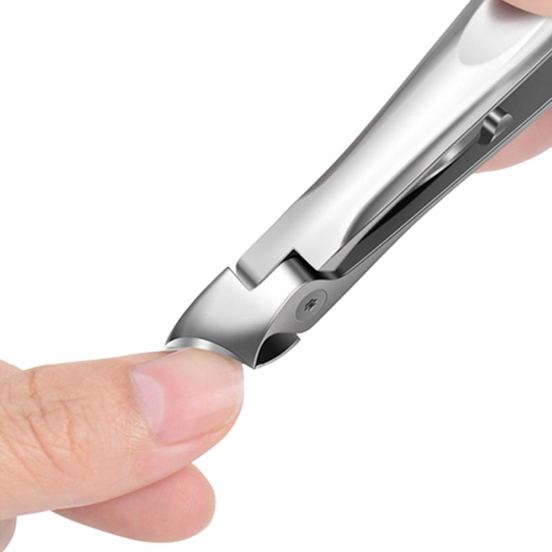 New Design Large Opening Cowhorn Nail Clippers Oblique Mouth Nail Clippers Stainless Steel Nail Clipper Nail Cutter