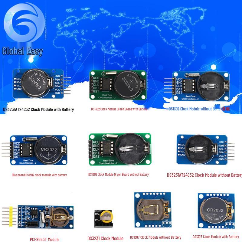 DS3231 AT24C32 High-Precision IIC Clock and Storage Module