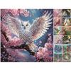 Animal Special Shaped DIY Partial Drill Diamond Art Kit for Adults Beginners Home Decor Diamonds Paintings Gem Art 11.81x11.81in