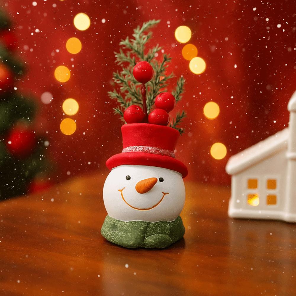 Exquisite Snowman Decoration Cute Christmas Gnome Doll Creative Santa Claus Ornament  Home Decor