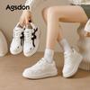 Thick-soled new spring small man shows height casual sports shoes student board shoes