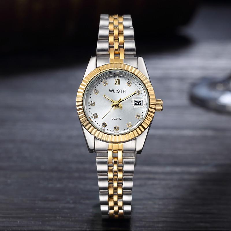Uhr Damen Quarz Armbanduhr Damen Mode Wlisth Top Marke Luxus Berühmt Damenuhr Kalender Relogio Feminino Hodinky