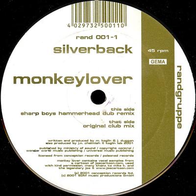 12-Zoll Schallplatte SILVERBACK - Monkey Lover RAND0011 Randgruppe 2001 Deutschland Dance & Electronica Gebraucht