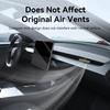 YZ For Tesla Model 3 / Y 2021-2026 Interior Auto Parts Car Air Freshener Vent Clip Adapter Soft Silicone Aromatherapy Holder