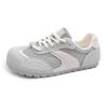 Nischen-Retro-Rundkopf-Damen-Neuheit Frühling Casual Vielseitig Atmungsaktiv Dünne Sohle Sportliche Flache Grundplatten-Schuhe
