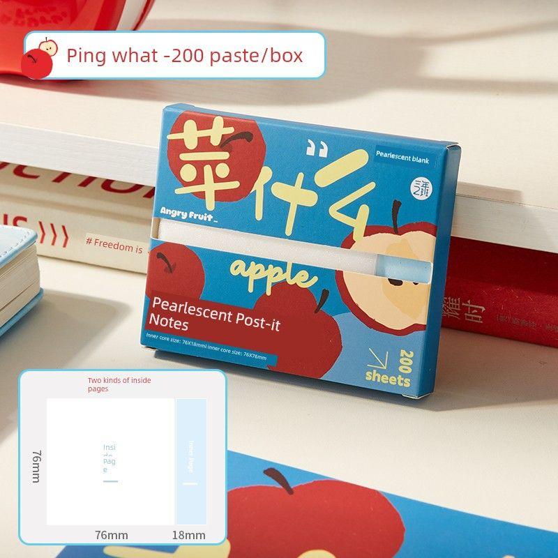 

Третий класс Второй класс Злые фрукты Отрывные липкие заметки Студенты используют расширение Post-It для наклеивания [200 Post] Ping What