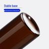 Leigu 60ml Transparent Glass Reagent Bottle with White Cap