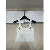 Summer Slim Fit 3D Letter Embroidered Knit Vest
