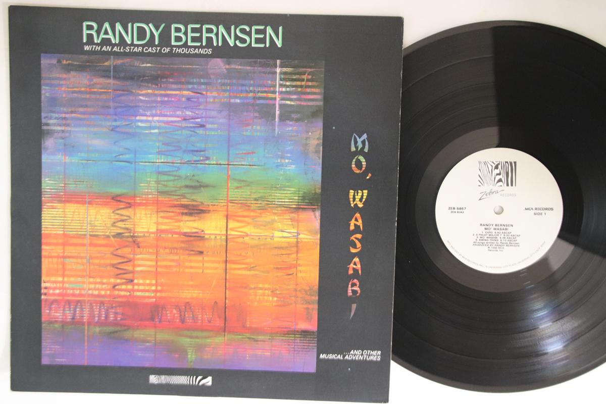 

LP Record RANDY BERNSEN - Mo Wasabi ZEB5857 ZEBRA 1986 US Jazz Used