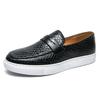 Leather Shoes Men's Autumn Low-top Casual Fashion Board Shoes Men's Fashion British Business Large Size 46 Sets of Foot Loafers