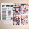 2026 Wall Hanging Calendar Annual Planner To Do List Schedule Calendar Planner Sheet Creative Schedule Planner Office Supplies