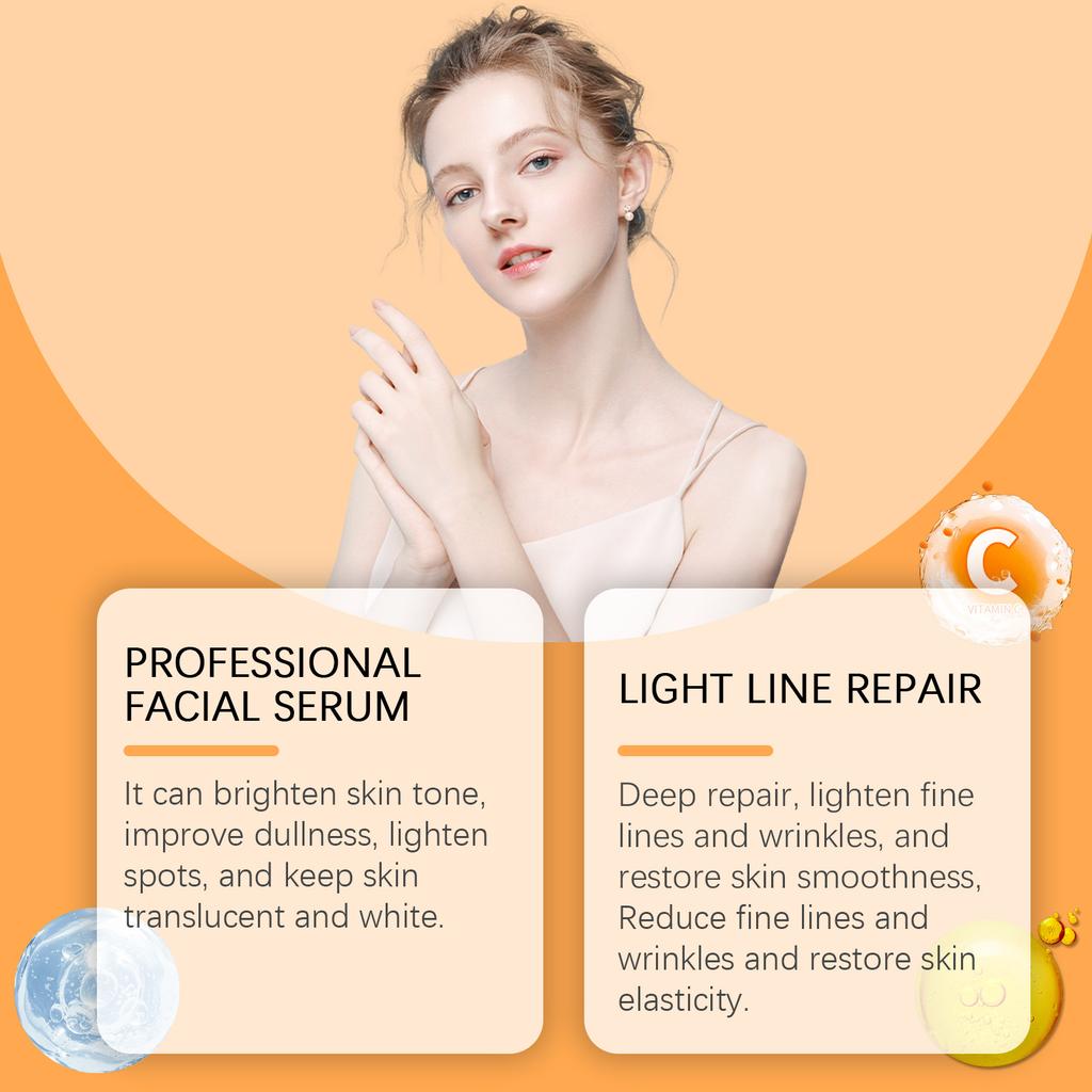 West&Month Vitamin C Serum Mildly hydrating and moisturizing daily skin care beauty serum
