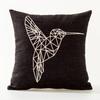 Decorative Throw Pillows Case Geometric Colorful Animals Deer Nordic Style Cotton Linen Couch Cushion Cover For Sofa Home Decor