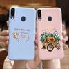 For Samsung Galaxy M10 M20 M30 Case Stylish Cartoon Sunflower Soft Silicone Phone Back Cover For Samsung M 10 20 30 M305F Fundas