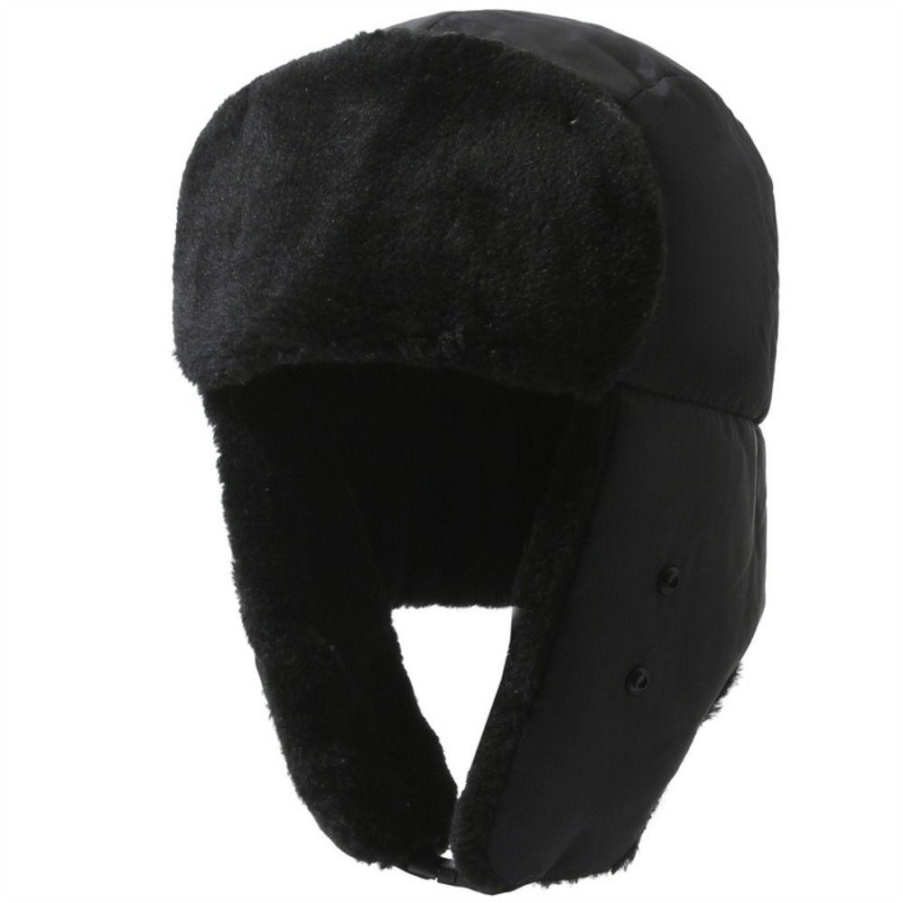 Ear Protection Thick Balaclava Windproof Warm Snow Cap Sports Winter Bomber Hats  Outdoors