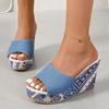 Women's Slip-On Wedge Sandals