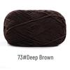 Su He 4-Strand Combed Cotton Yarn for Handmade Knitting: DIY Milk Cotton for Dolls, Cushions, and Blankets.