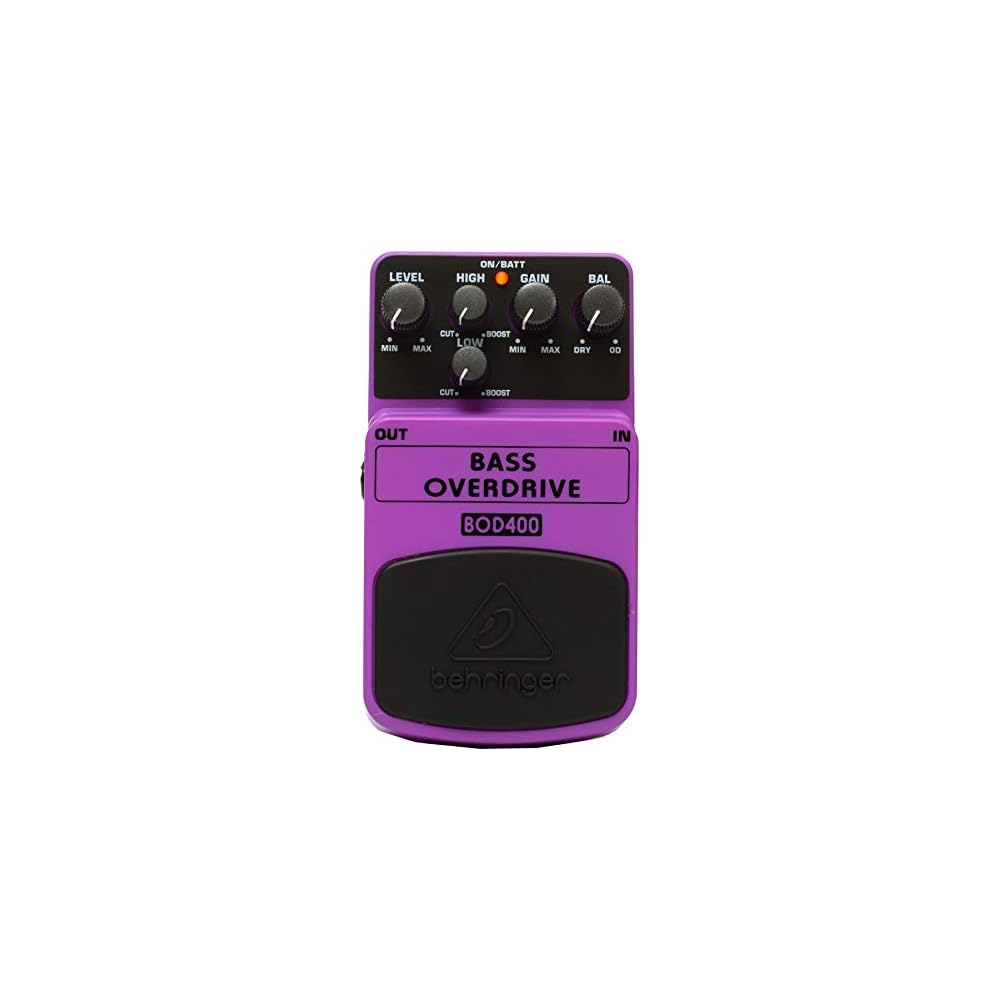 Behringer BOD400 Bass Effects Pedal Overdrive Equalizer