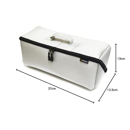 Fujiya Hippo Case (Fabric Tool Case), 2L Size, Ice Gray, FTC2-2LIG