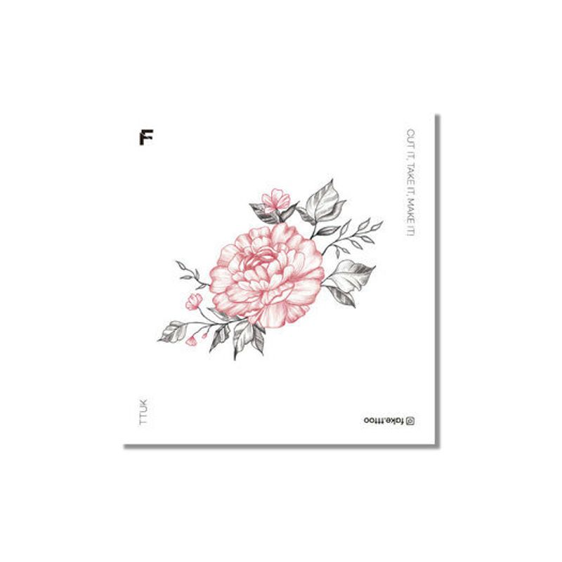 Pink Sofa Tattoo Sticker