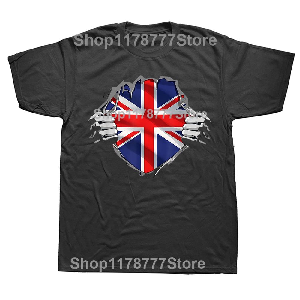 Funny I Love British Boys T Shirts Graphic Cotton I Red Heart British Boys Britain United Kingdom Gifts Summer Tshirt Men