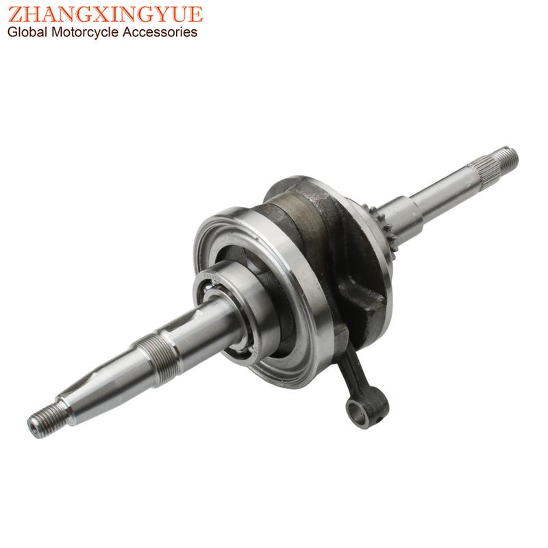 Scooter Crankshaft For SYM Orbit 2 Fiddle 3 Symphony SR ST 50 Tonik 50cc AC 13000-A1A-000 4T Engine Parts