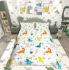 Homewish Cartoon Animal Duvet Cover SetJungle Wildlife For Kids Bedding SetKawaii Cute Decor