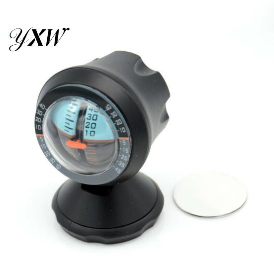 Car Inclinometer Gradient Balancer Declinator Angle Slope Level Meter Gauge