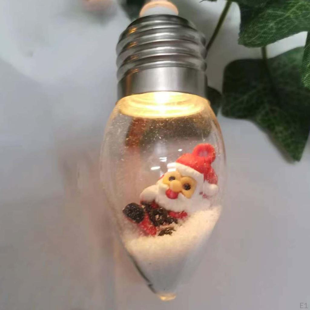 Snowflake Strings Lights Craft Ornaments Decorative Lamp Fairy String Light Christmas Tree Decor for